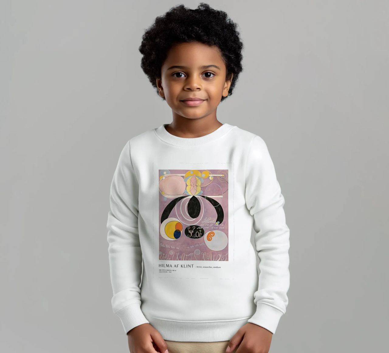 Hilma Af Klint I dieci più grandi n.6 felpa bambino da Spencershop