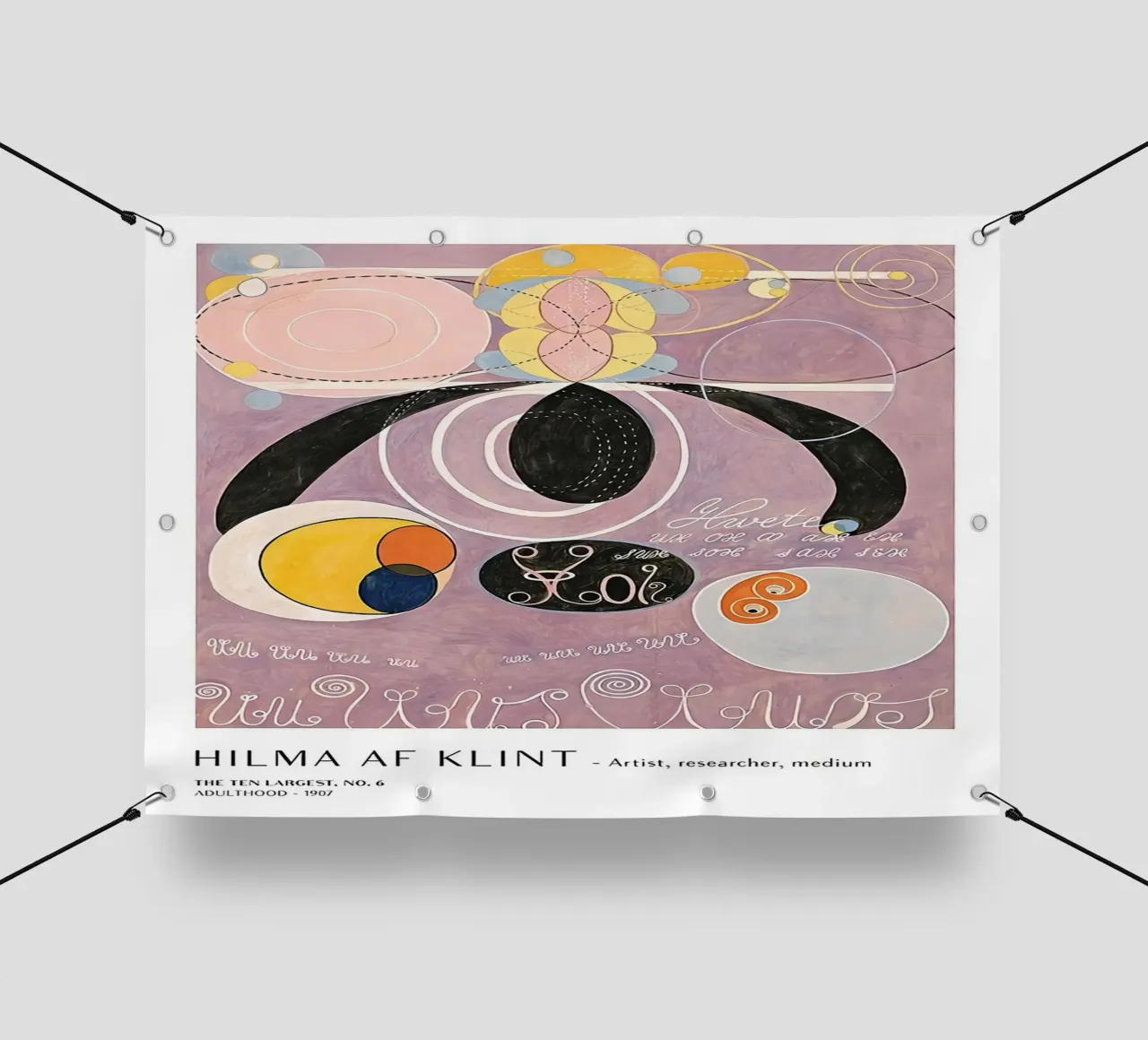 Hilma Af Klint I dieci più grandi n.6 telo in pvc da Spencershop