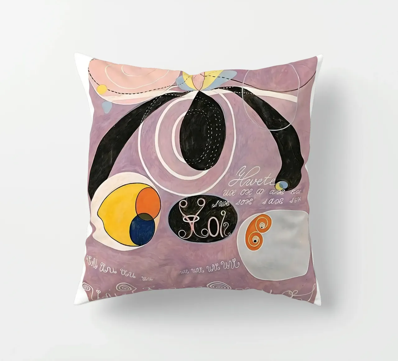 Hilma Af Klint The Ten Largest No.6 decorative cushion by Spencershop