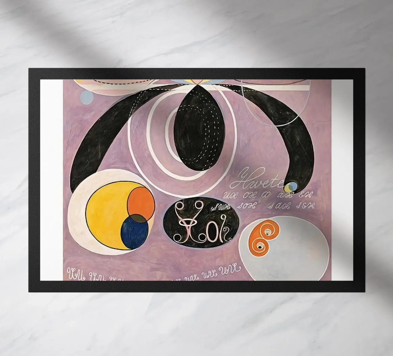 Hilma Af Klint De Tien Grootste Nr.6 deurmat van Spencershop