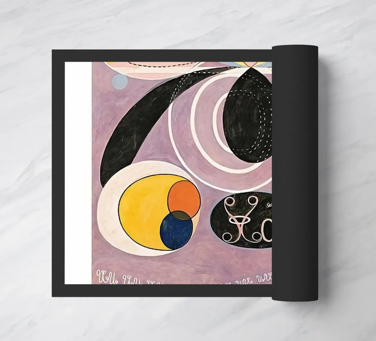 Hilma Af Klint De Tien Grootste Nr.6 deurmat van Spencershop