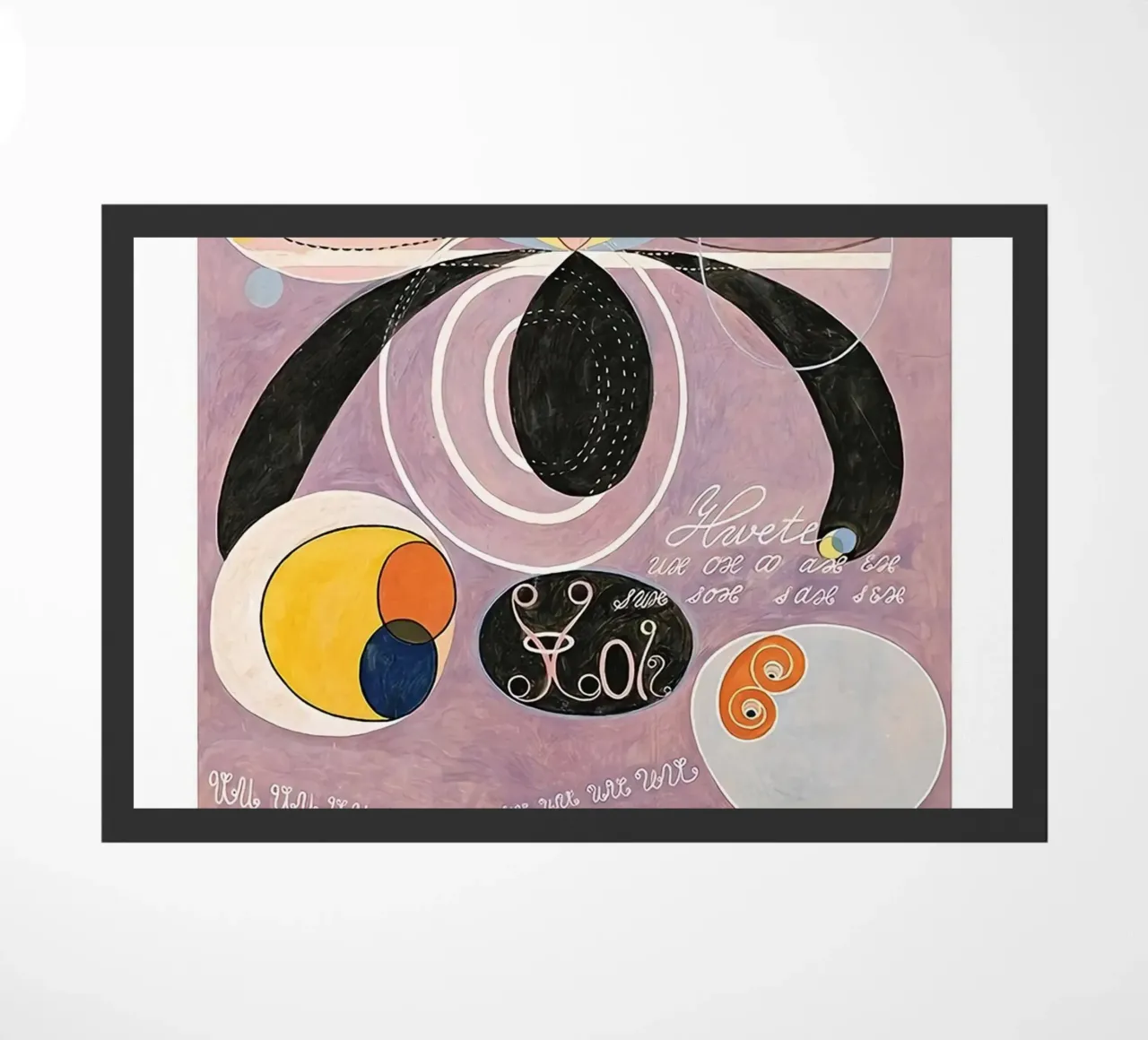 Hilma Af Klint The Ten Largest No.6 doormat by Spencershop
