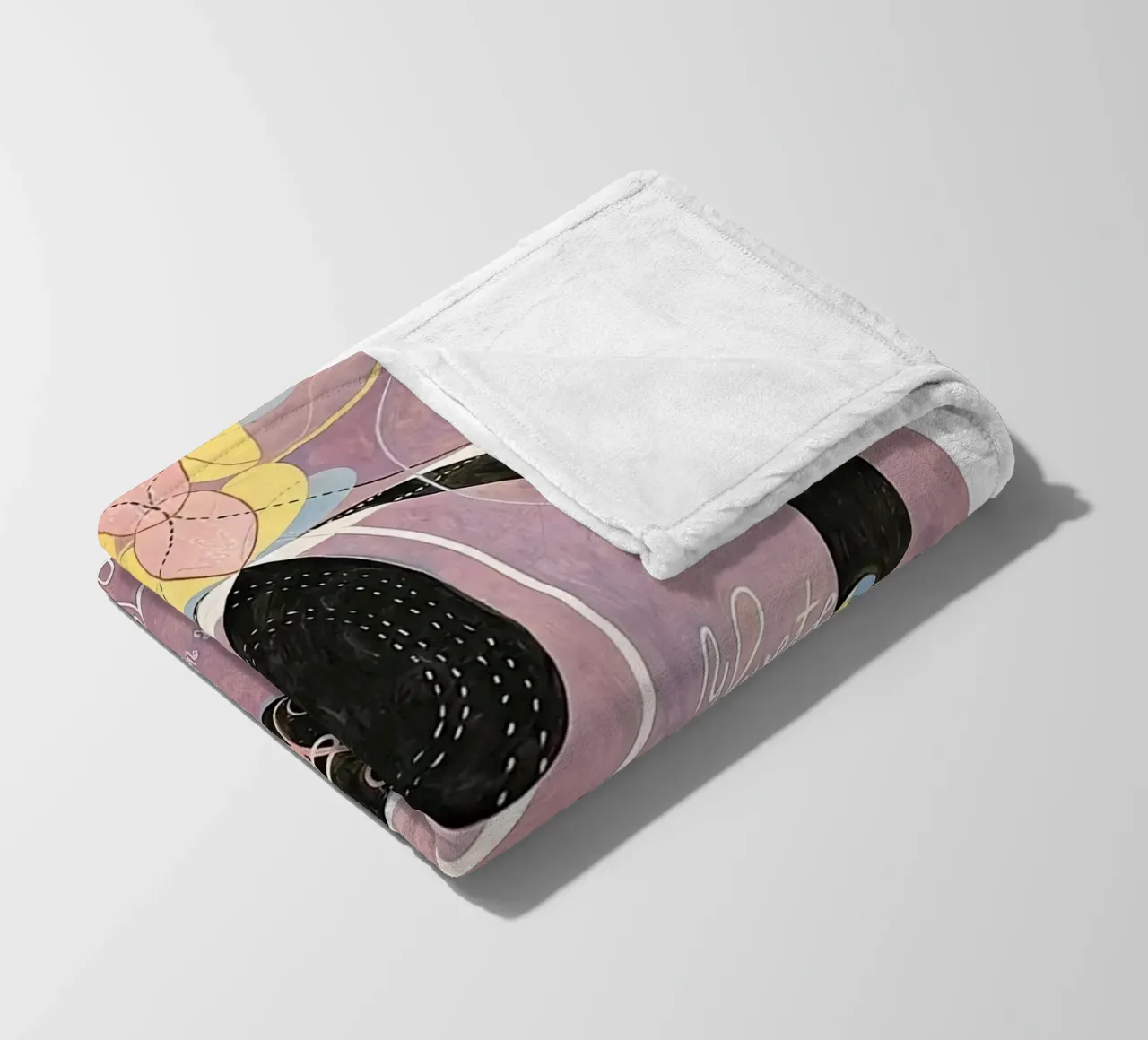 Hilma Af Klint Los diez mayores nº 6 manta de franela de Spencershop