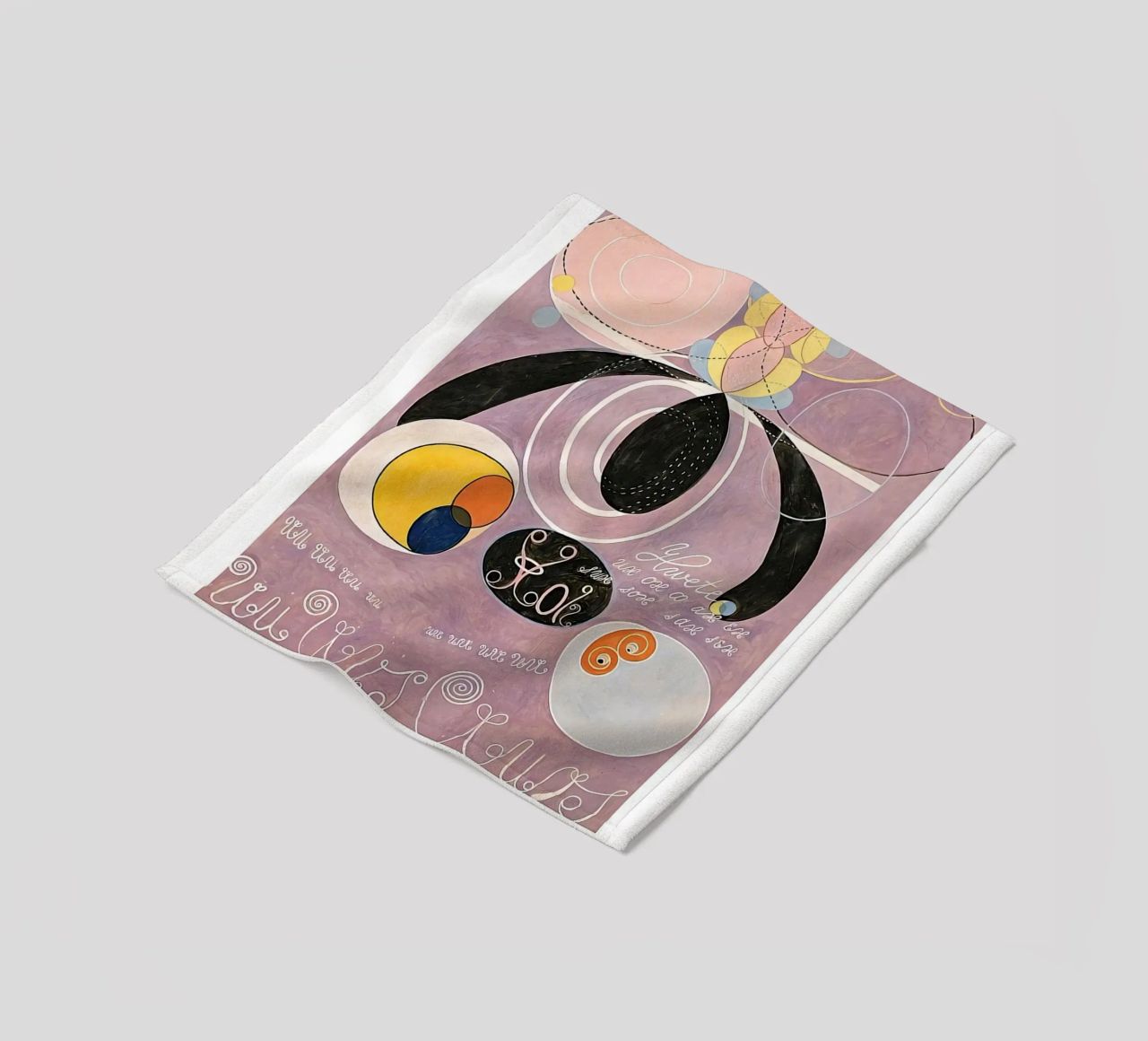 Hilma Af Klint I dieci più grandi n.6 coperta in pile da Spencershop