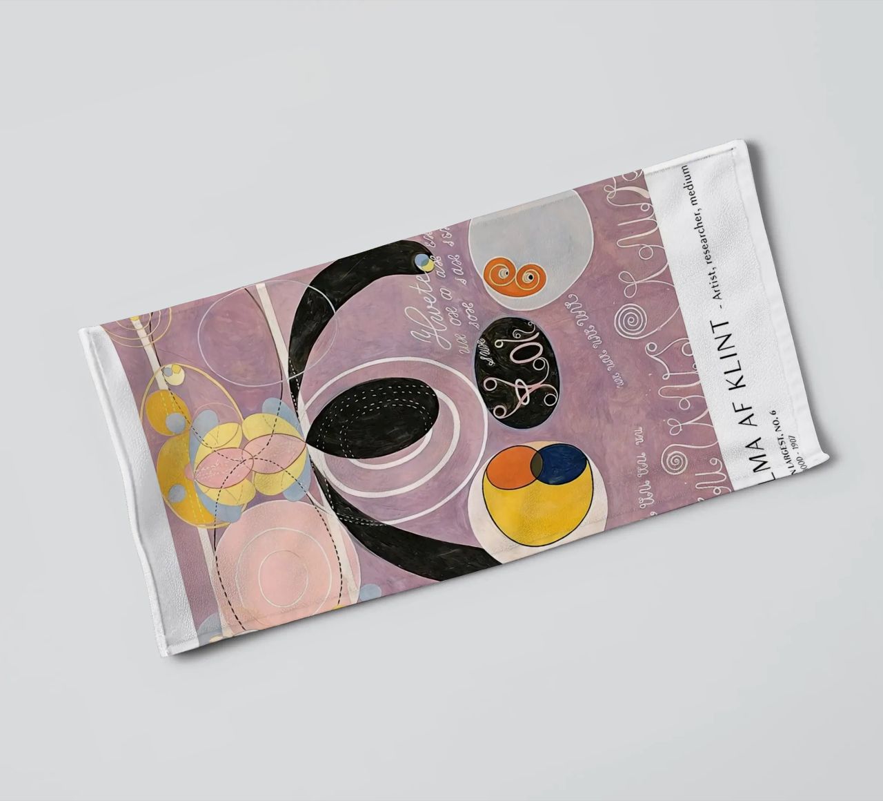 Hilma Af Klint I dieci più grandi n.6 asciugamano da bagno da Spencershop