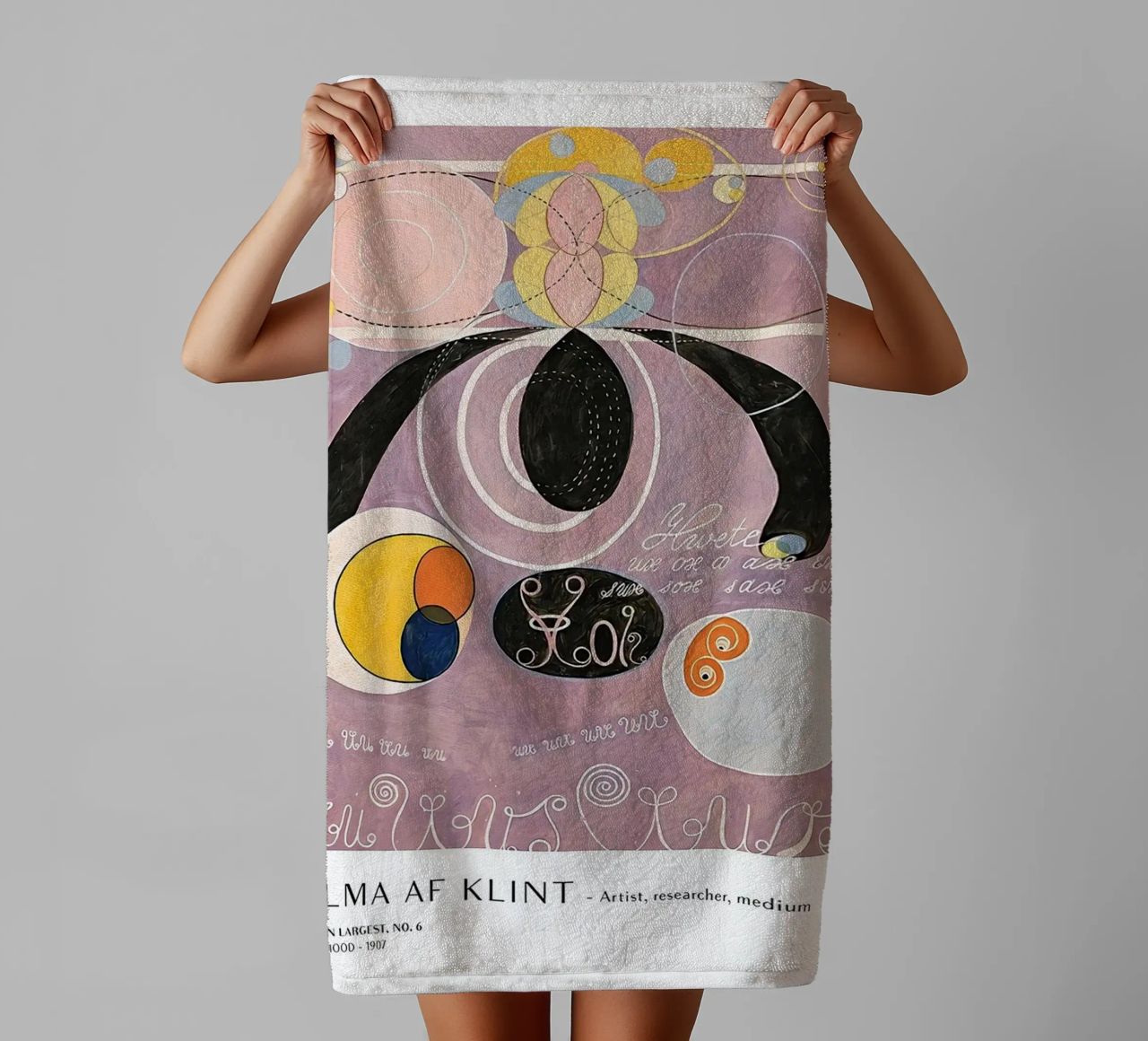 Hilma Af Klint I dieci più grandi n.6 asciugamano da bagno da Spencershop