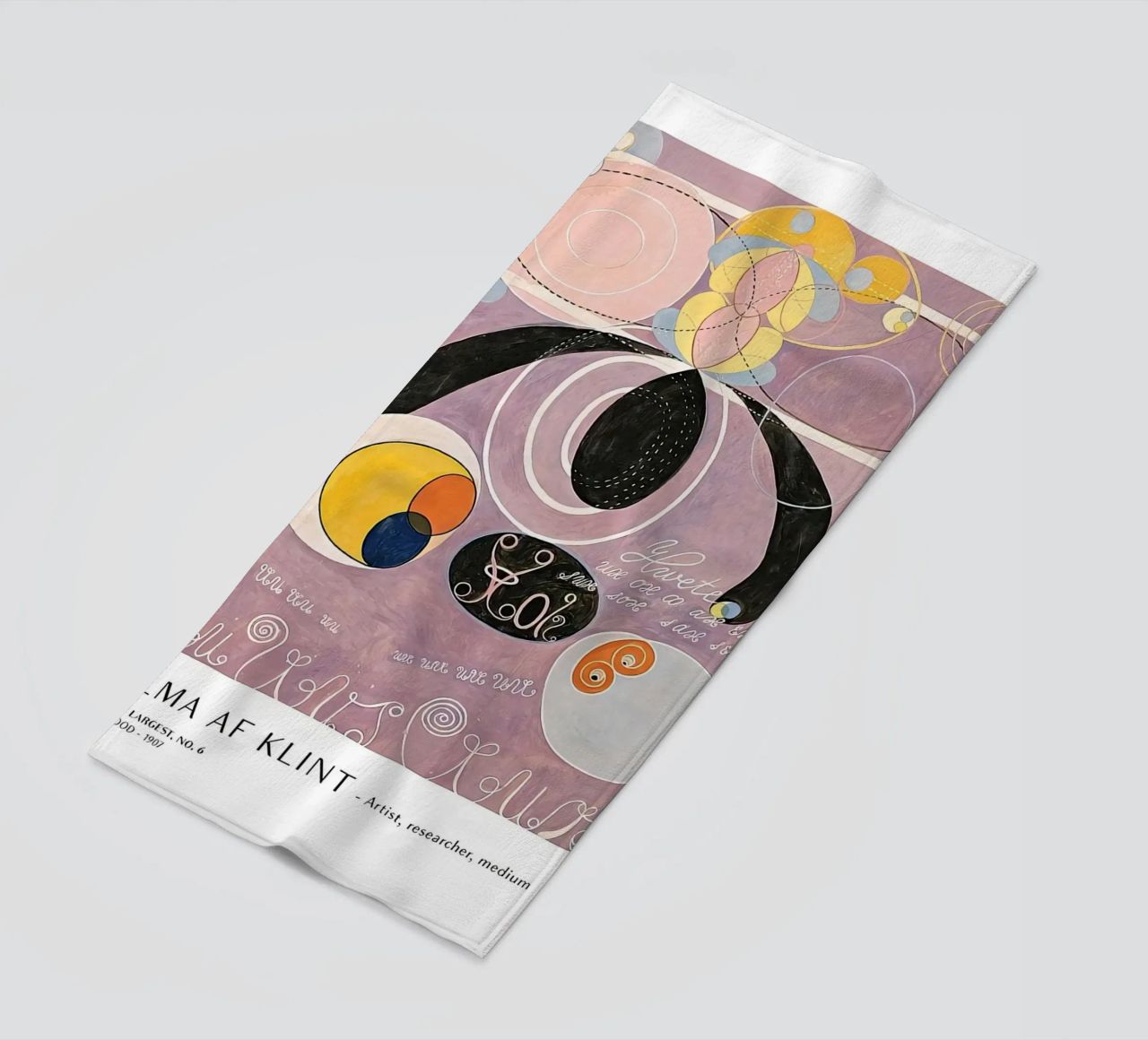 Hilma Af Klint I dieci più grandi n.6 telo mare da Spencershop