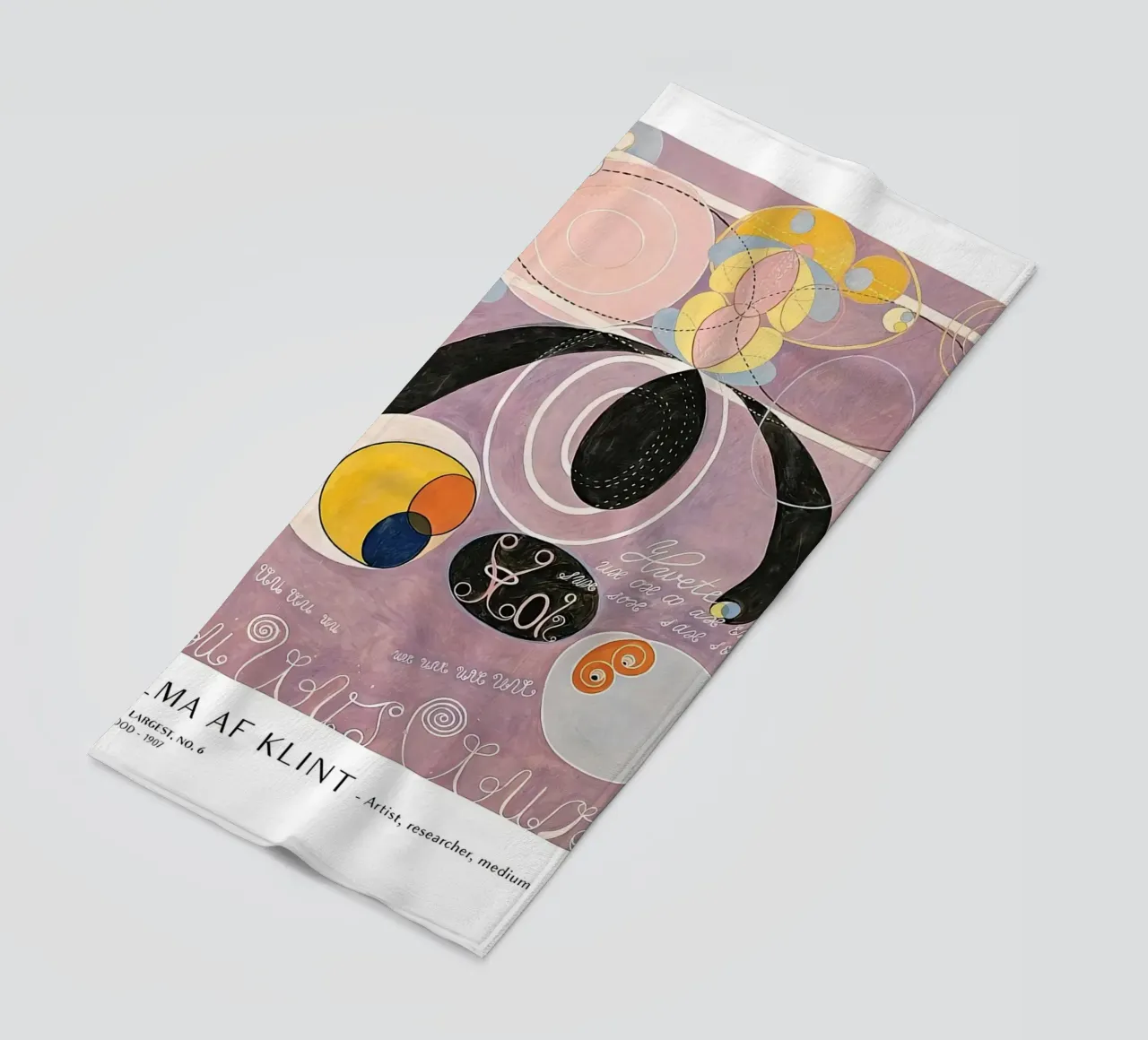 Hilma Af Klint I dieci più grandi n.6 telo mare da Spencershop