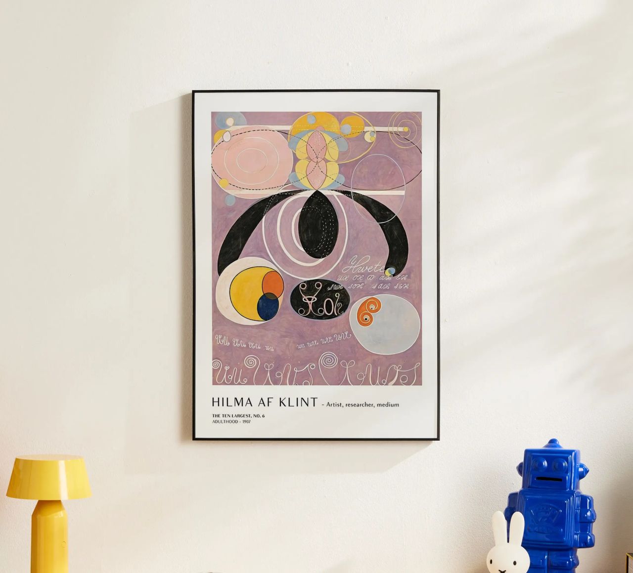 Hilma Af Klint I dieci più grandi n.6 alluminio dibond da Spencershop