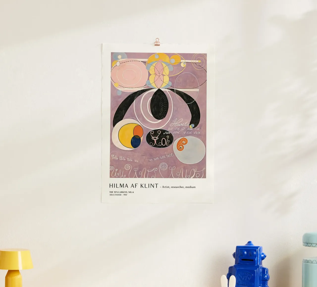 Hilma Af Klint I dieci più grandi n.6 carta hahnemühle da Spencershop