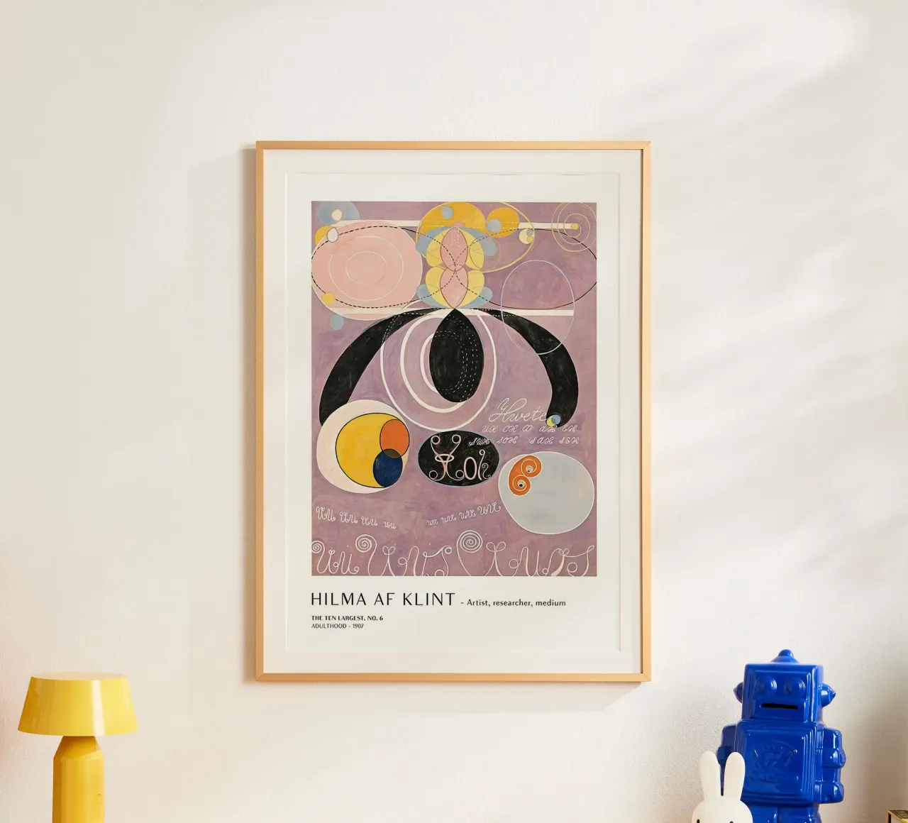 Hilma Af Klint I dieci più grandi n.6 carta hahnemühle da Spencershop