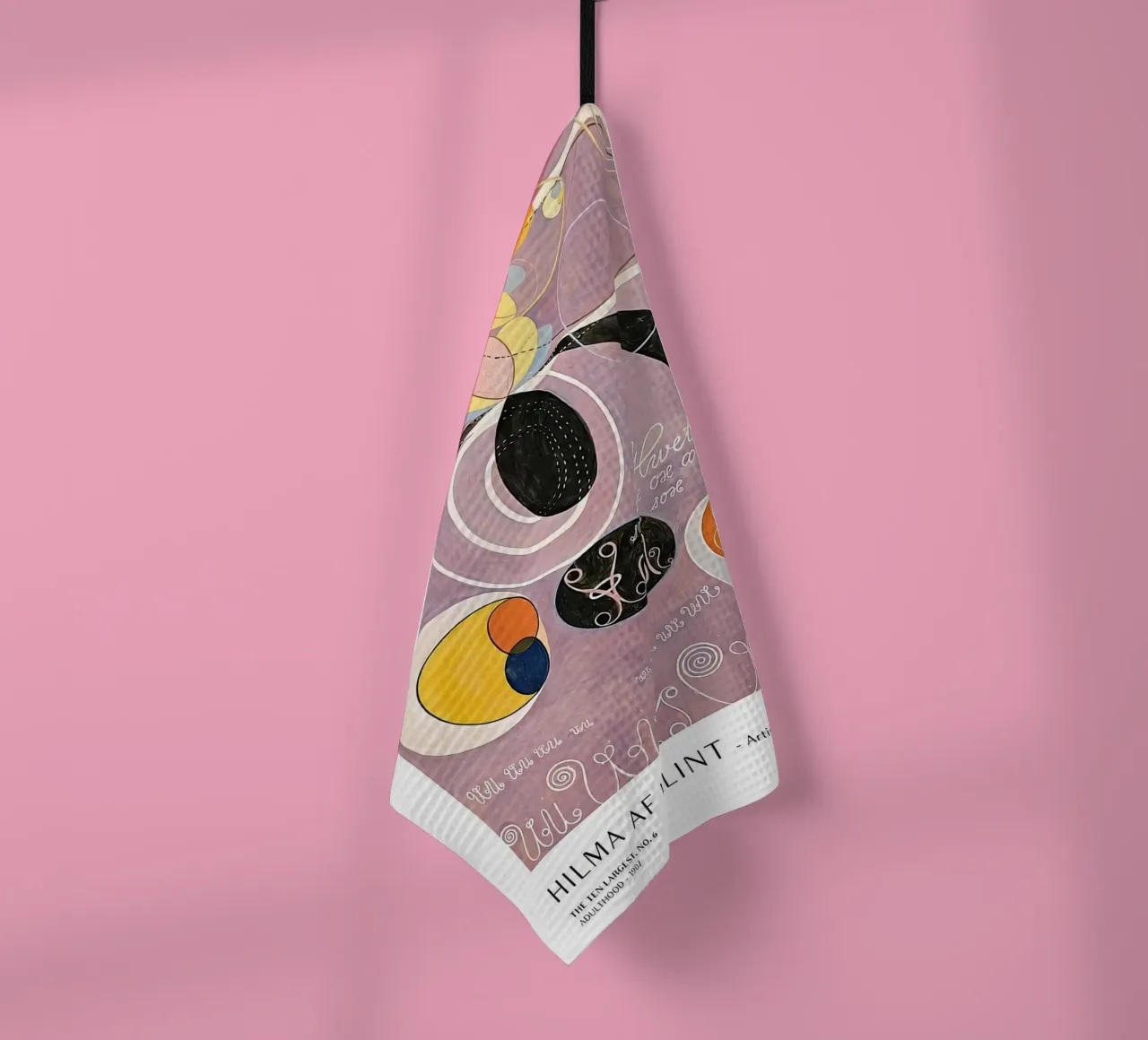 Hilma Af Klint Les dix plus grands n°6 torchon de Spencershop