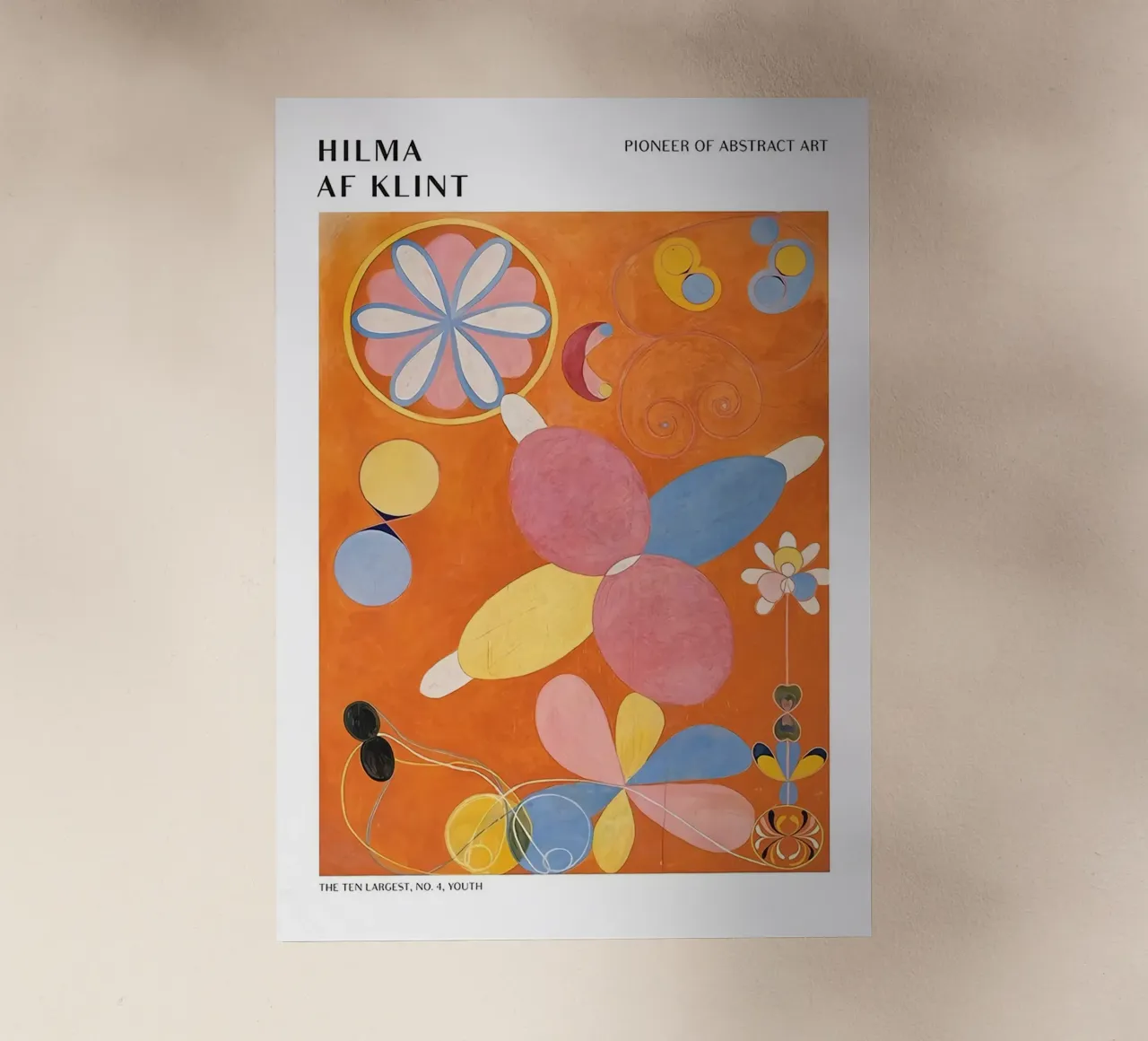 Hilma Af Klint I dieci più grandi n. 4 pellicola backlit da Spencershop