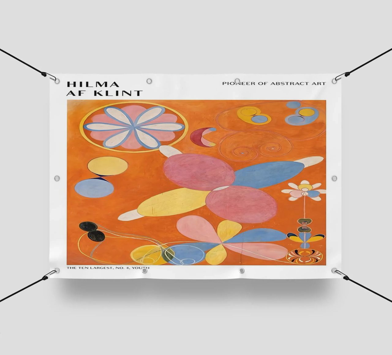 Hilma Af Klint I dieci più grandi n. 4 telo in pvc da Spencershop