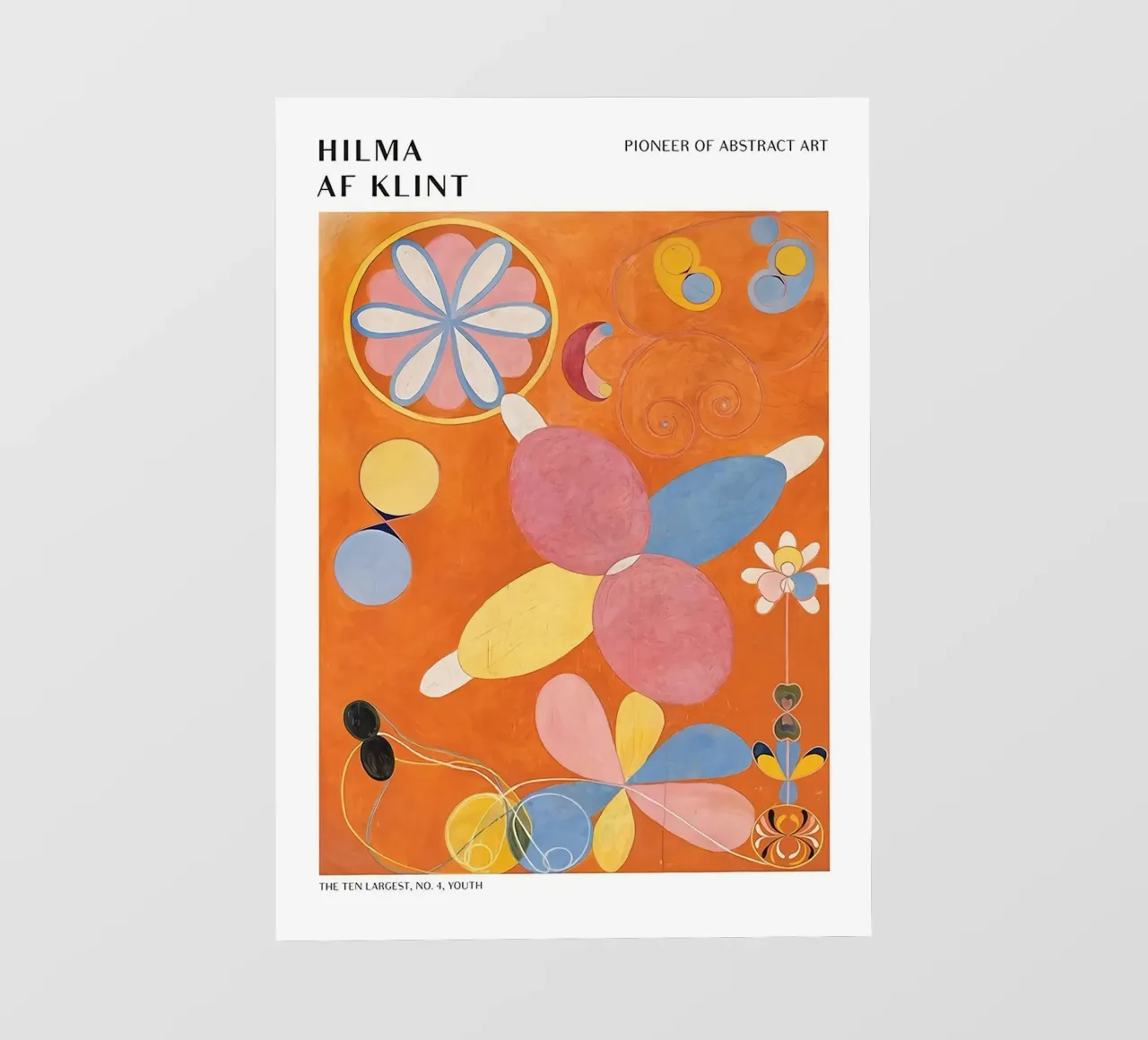Hilma Af Klint Los diez mayores nº 4 lonas publicitarias de Spencershop