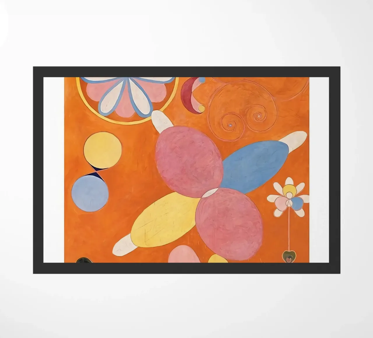 Hilma Af Klint Die Zehn Größten Nr.4 Fußmatte von Spencershop