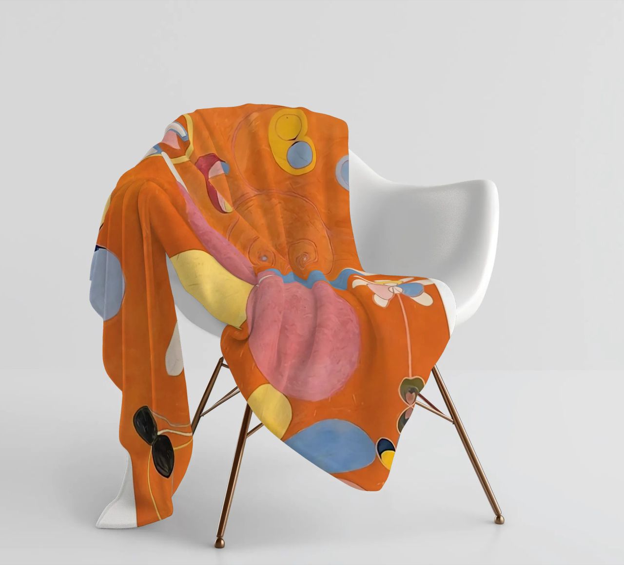 Hilma Af Klint I dieci più grandi n. 4 coperta in pile da Spencershop