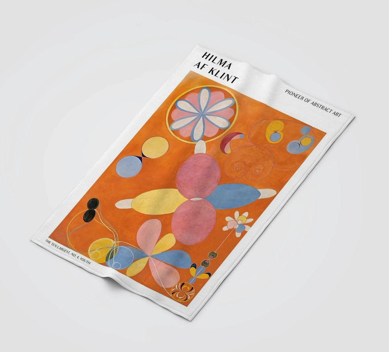 Hilma Af Klint I dieci più grandi n. 4 coperta in pile da Spencershop