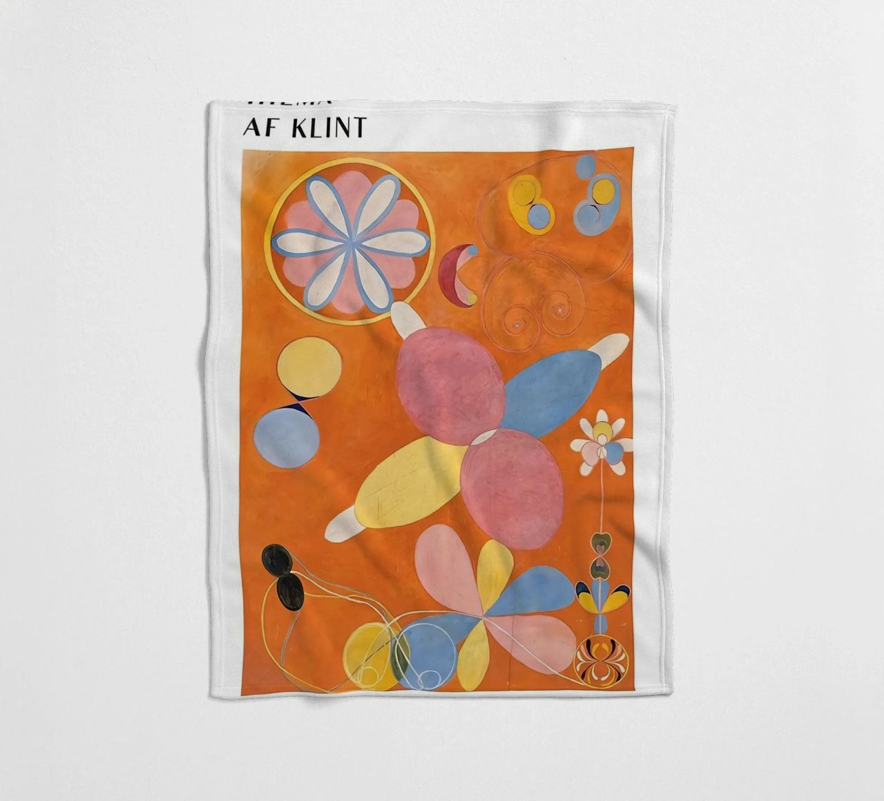 Hilma Af Klint I dieci più grandi n. 4 coperta in pile da Spencershop