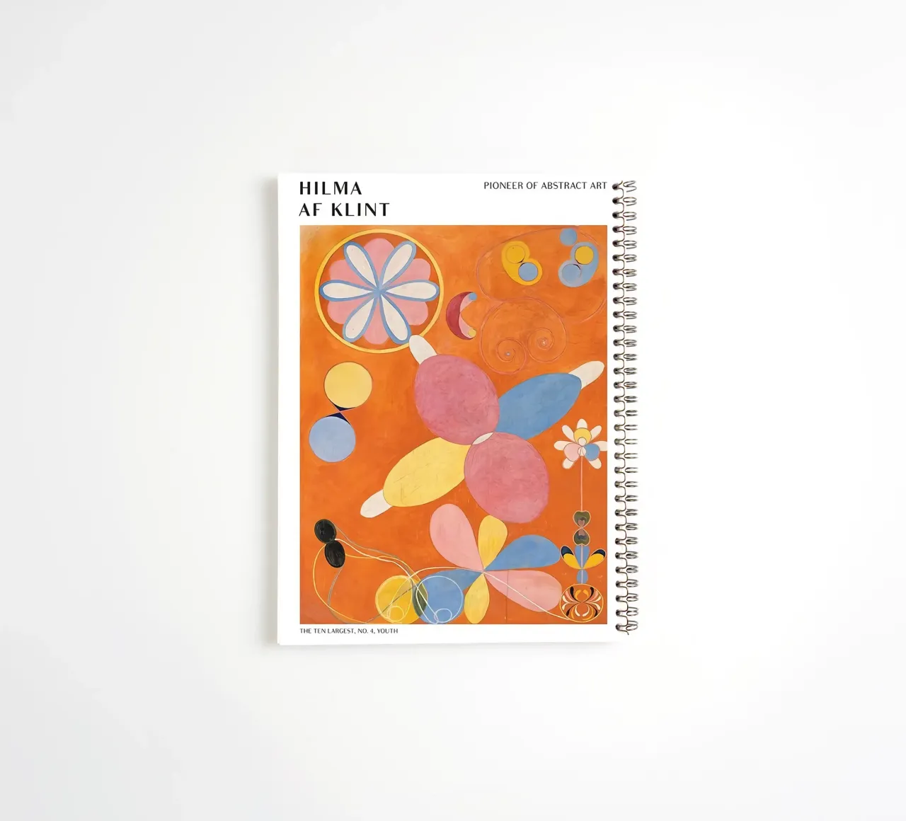 Hilma Af Klint De tien grootste nr.4 notitieboek met spiraal van Spencershop