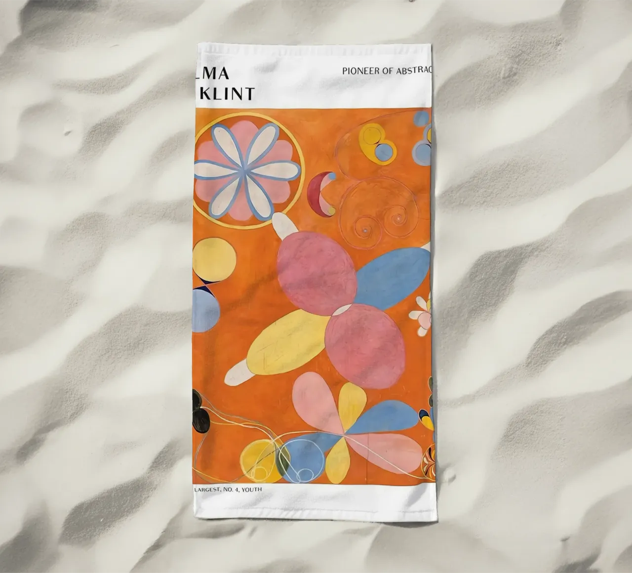 Hilma Af Klint I dieci più grandi n. 4 telo mare da Spencershop