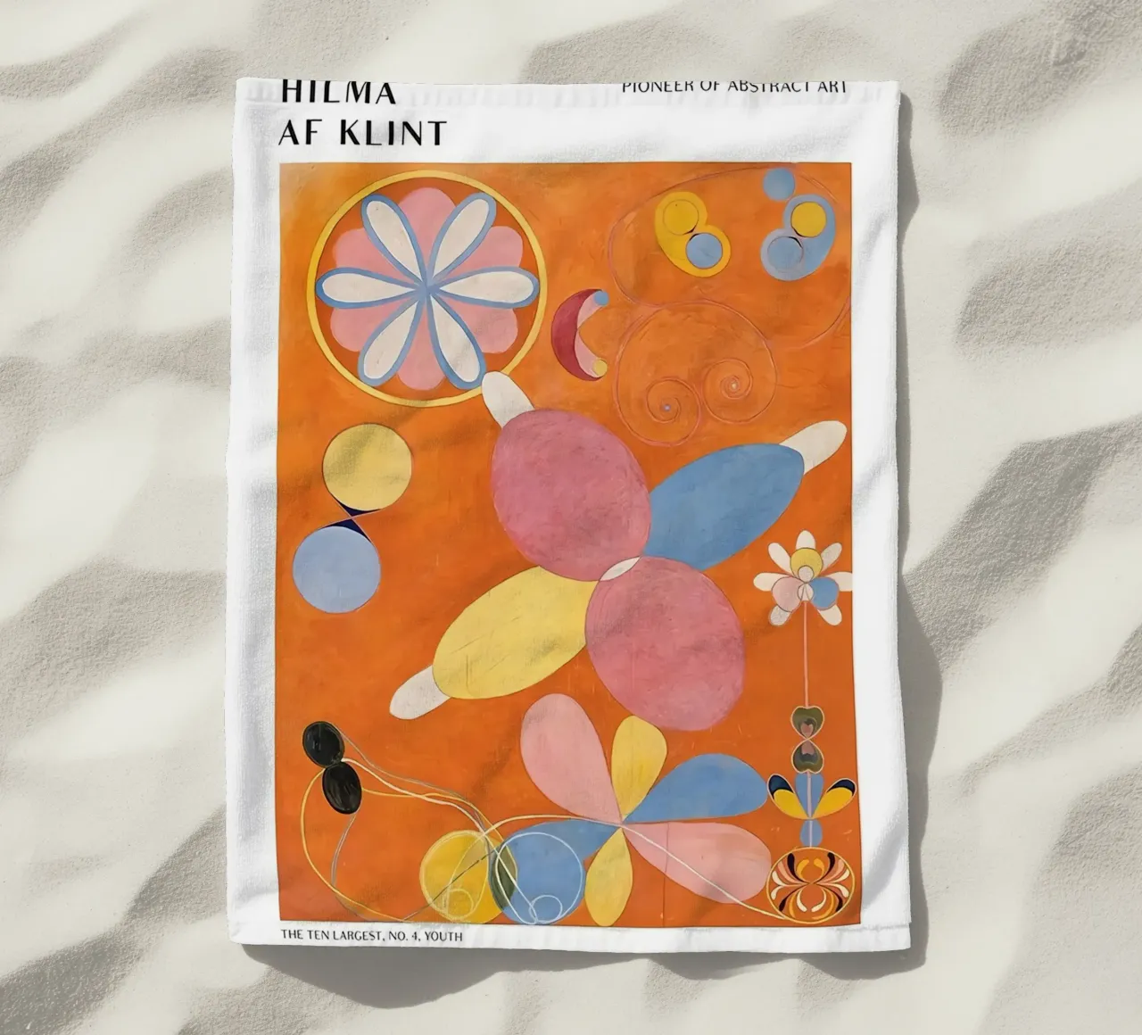 Hilma Af Klint I dieci più grandi n. 4 telo mare da Spencershop