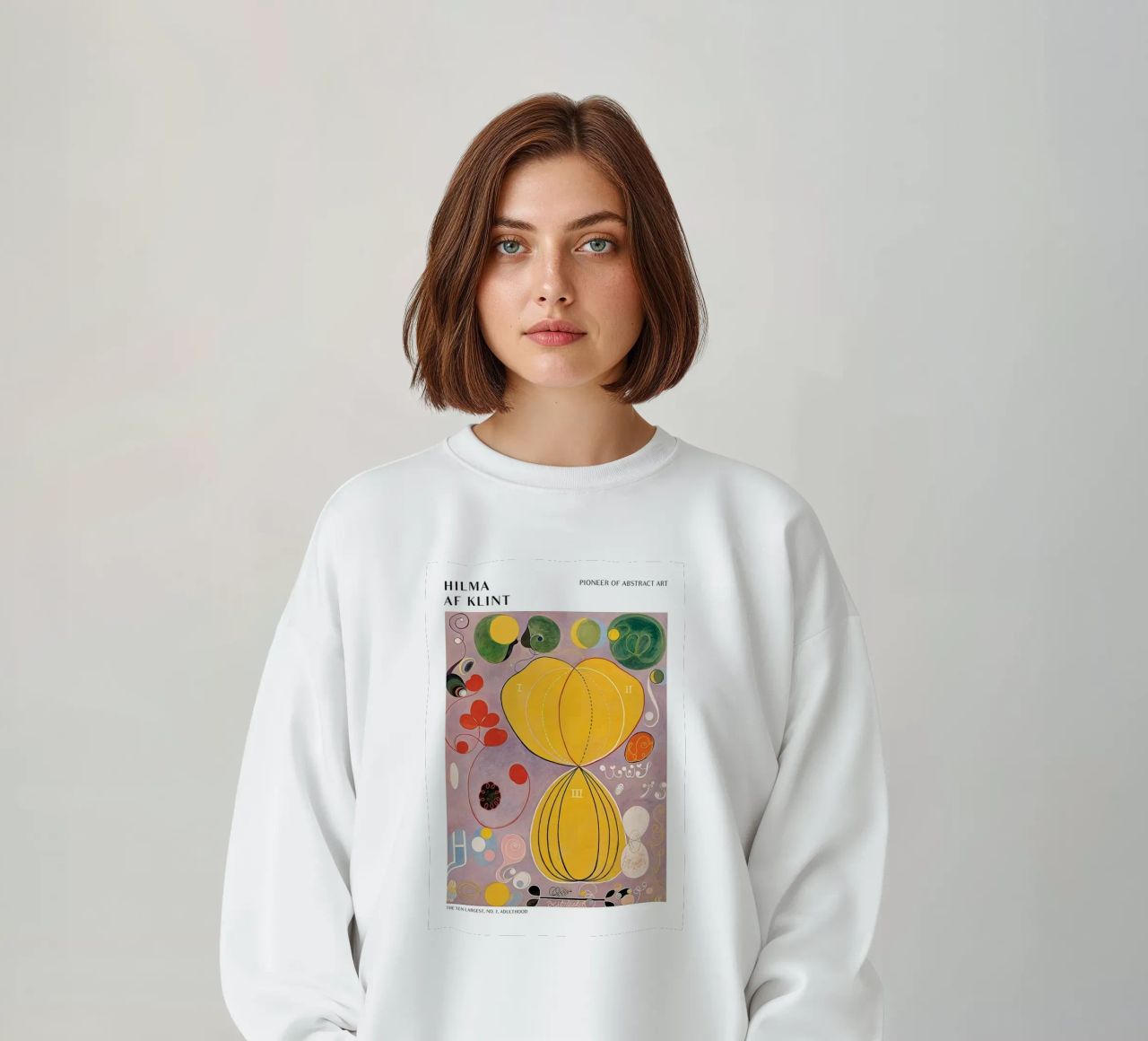 Hilma Af Klint The Ten Largest No.7 sweatshirt by Spencershop