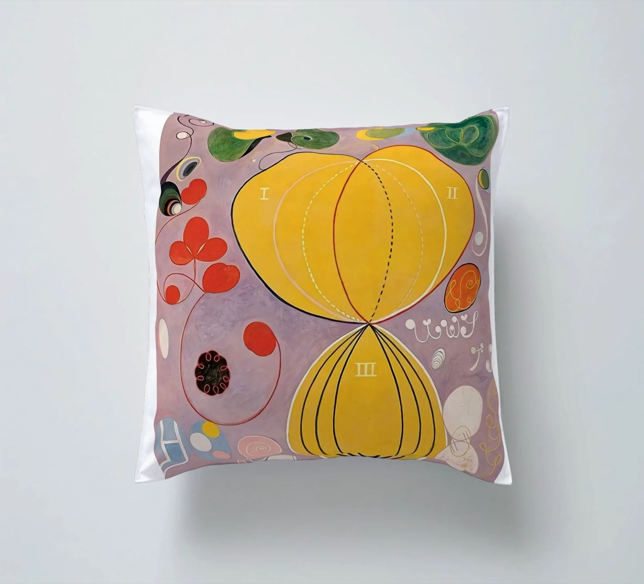 Hilma Af Klint The Ten Largest No.7 decorative cushion by Spencershop