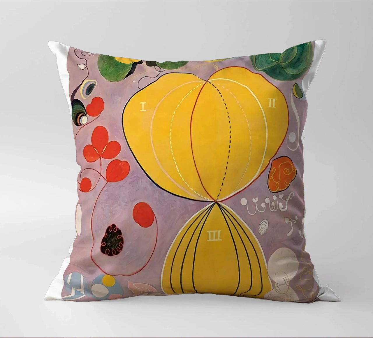Hilma Af Klint The Ten Largest No.7 decorative cushion by Spencershop
