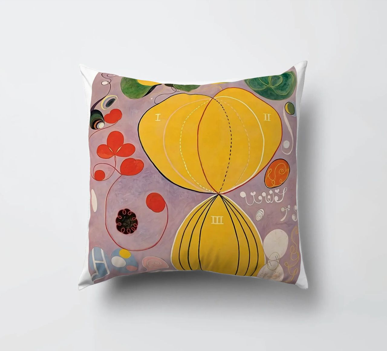 Hilma Af Klint The Ten Largest No.7 decorative cushion by Spencershop