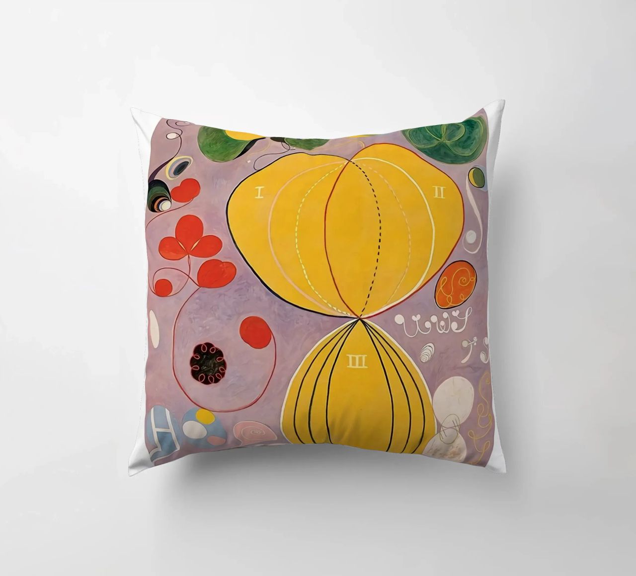Hilma Af Klint The Ten Largest No.7 decorative cushion by Spencershop