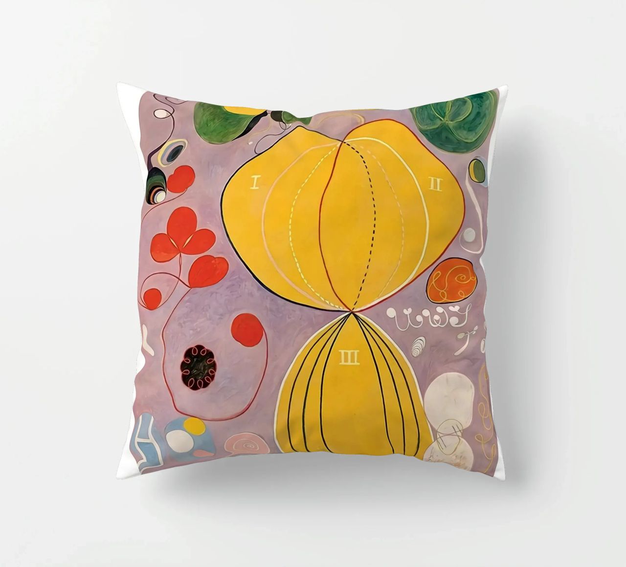 Hilma Af Klint The Ten Largest No.7 decorative cushion by Spencershop