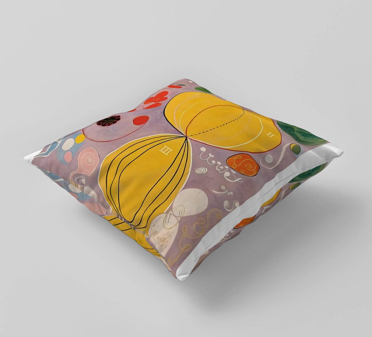 Hilma Af Klint The Ten Largest No.7 decorative cushion by Spencershop