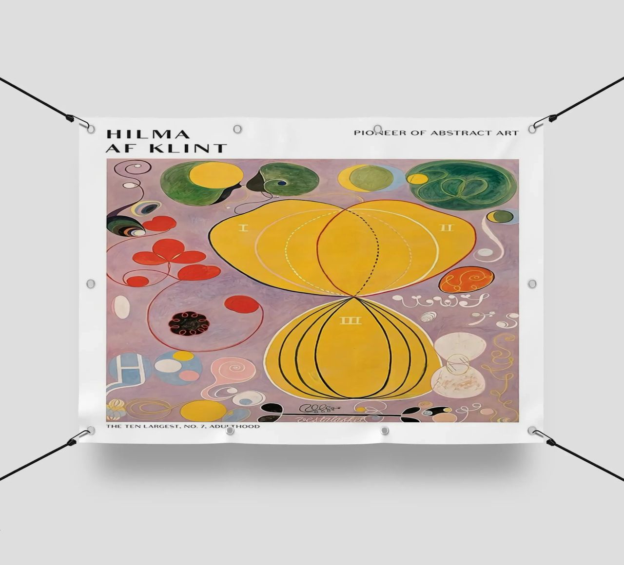 Hilma Af Klint I dieci più grandi n.7 telo in pvc da Spencershop