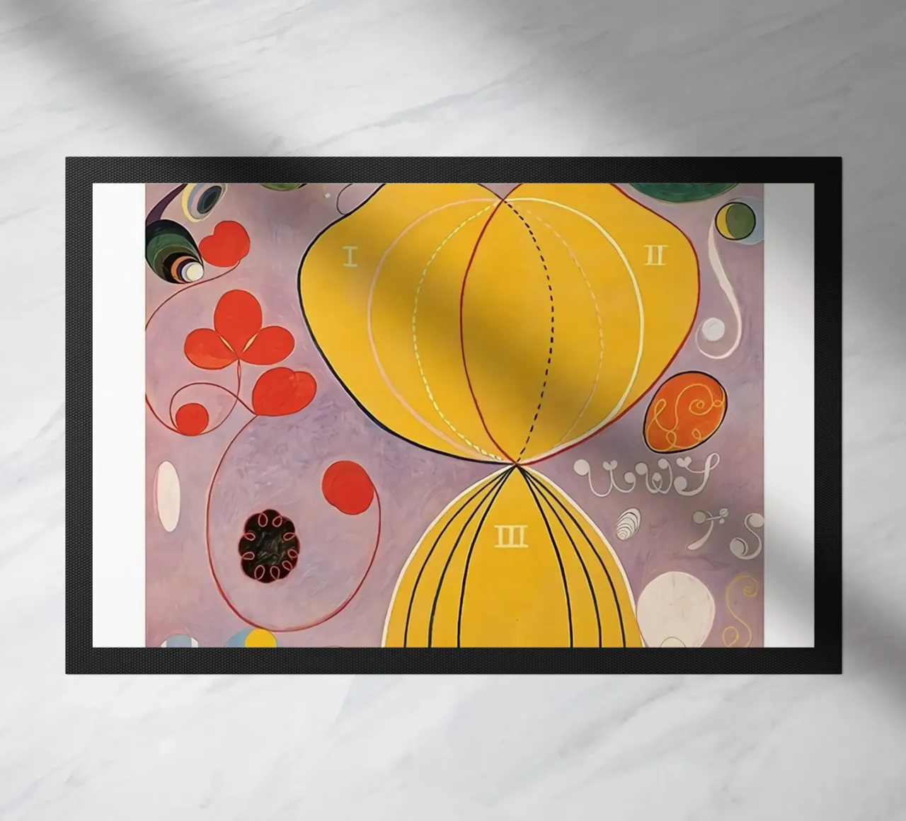 Hilma Af Klint Die Zehn Größten Nr.7 Fußmatte von Spencershop