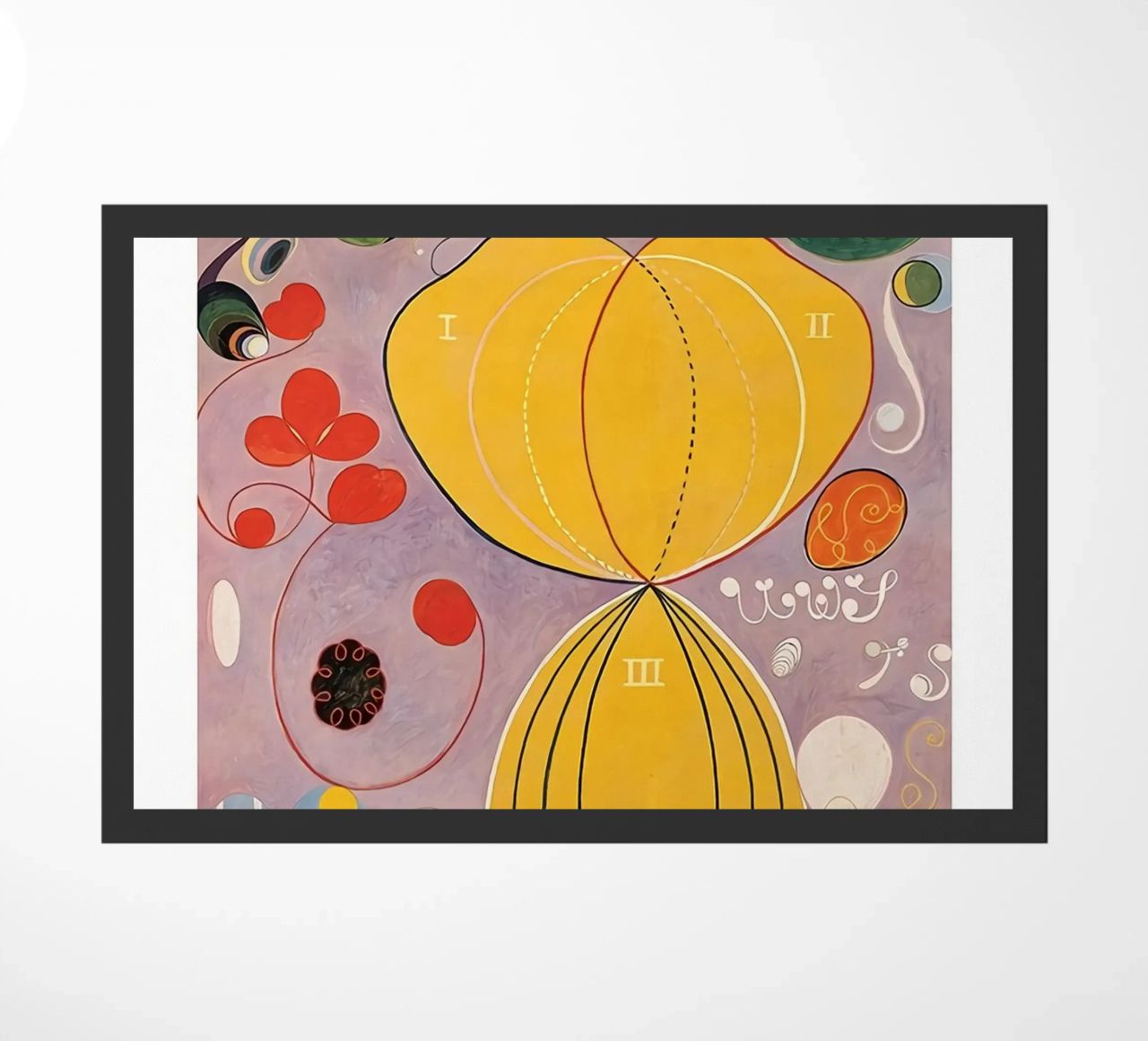 Hilma Af Klint Les dix plus grands n° 7 paillasson de Spencershop