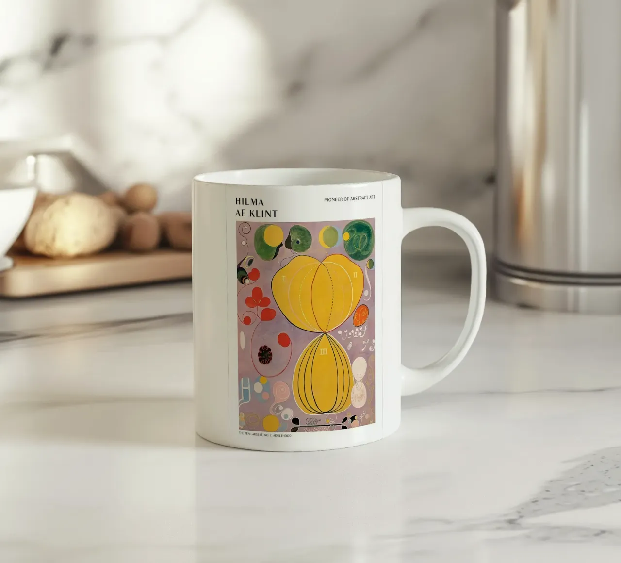 Hilma Af Klint Les dix plus grands n° 7 mug en céramique de Spencershop