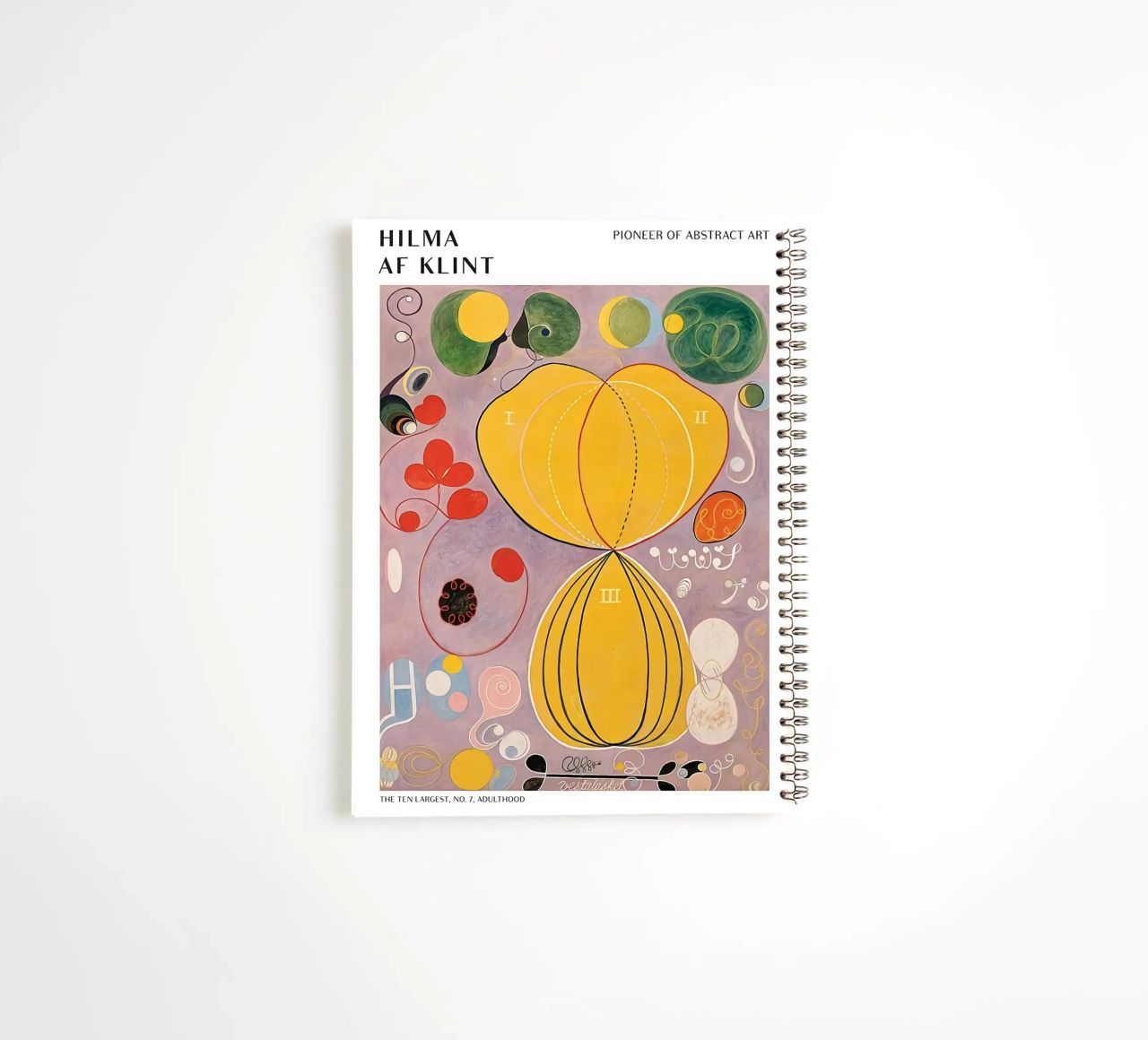 Hilma Af Klint The Ten Largest No.7 spiral notebook by Spencershop