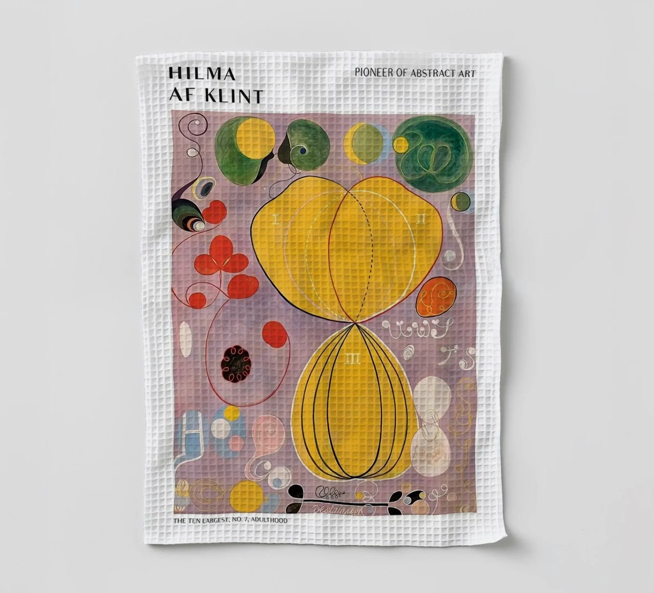 Hilma Af Klint The Ten Largest No.7 tea towel by Spencershop