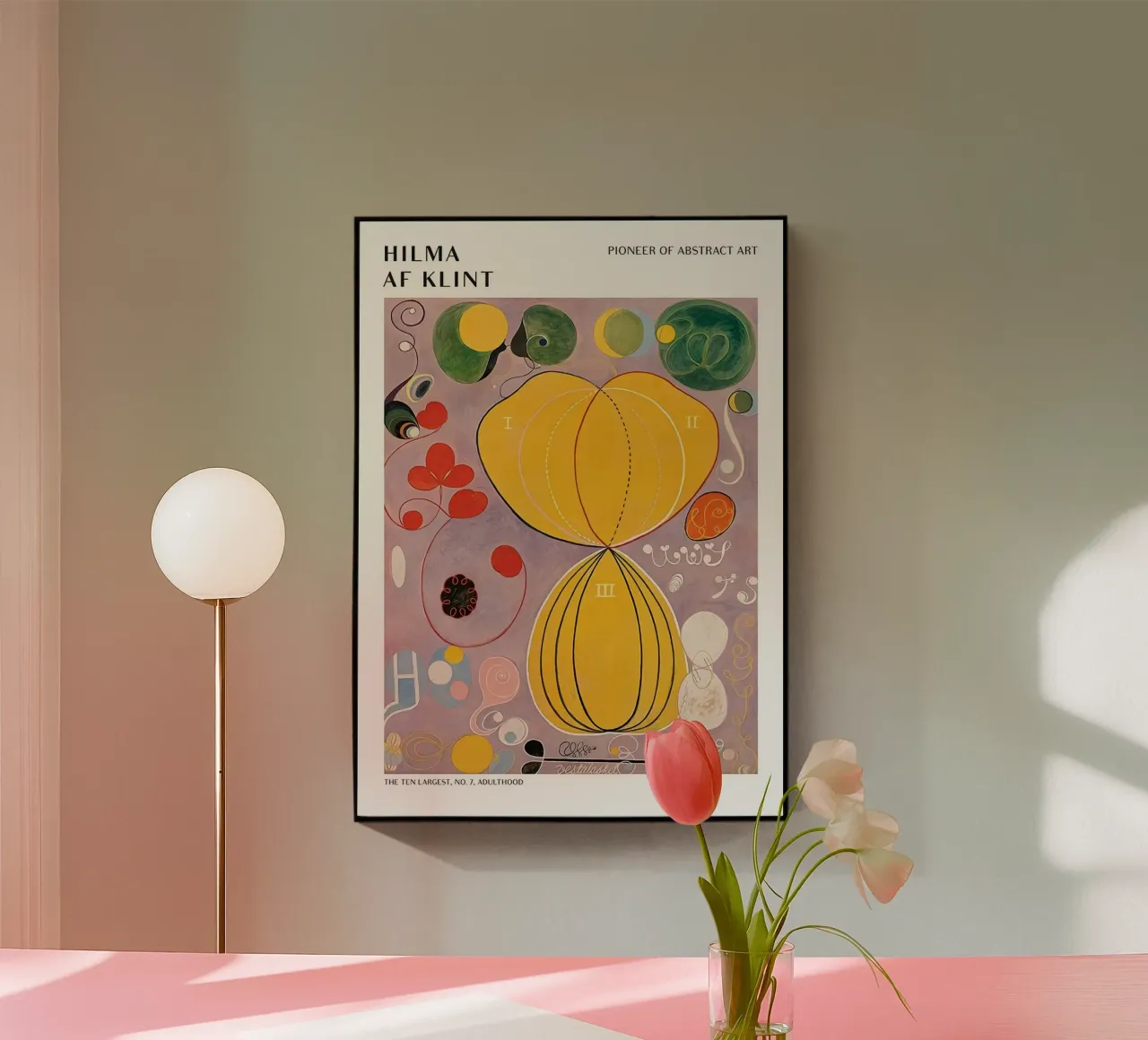 Hilma Af Klint Los diez mayores nº 7 metacrilato de Spencershop