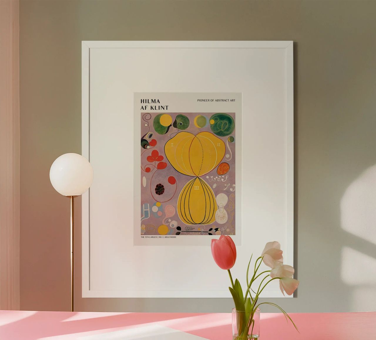 Hilma Af Klint The Ten Largest No.7 poster by Spencershop