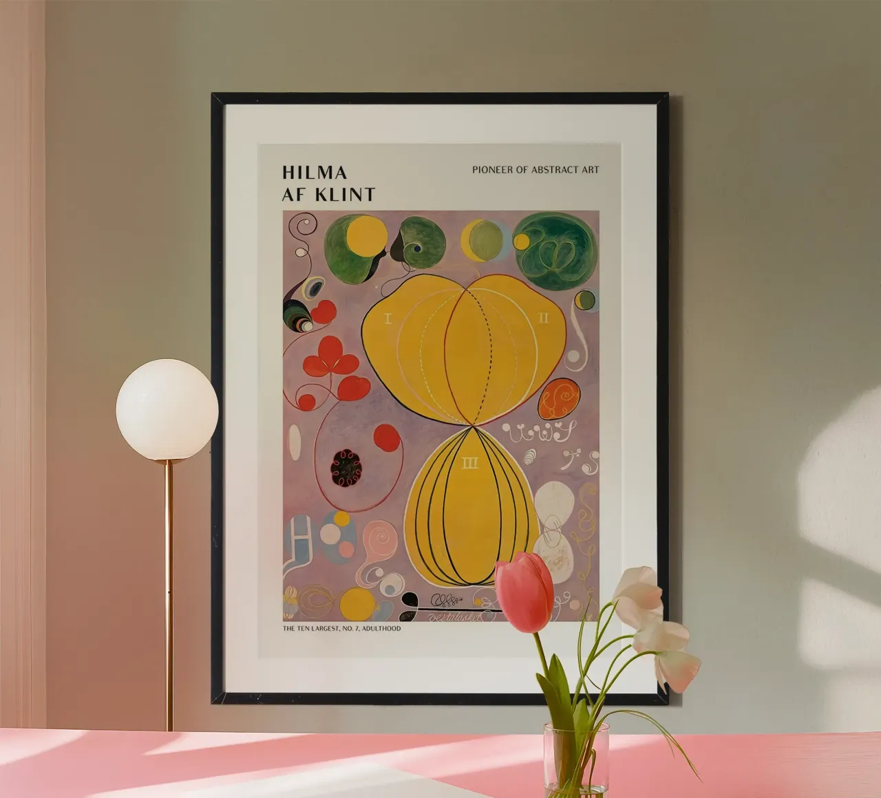 Hilma Af Klint I dieci più grandi n.7 carta hahnemühle da Spencershop
