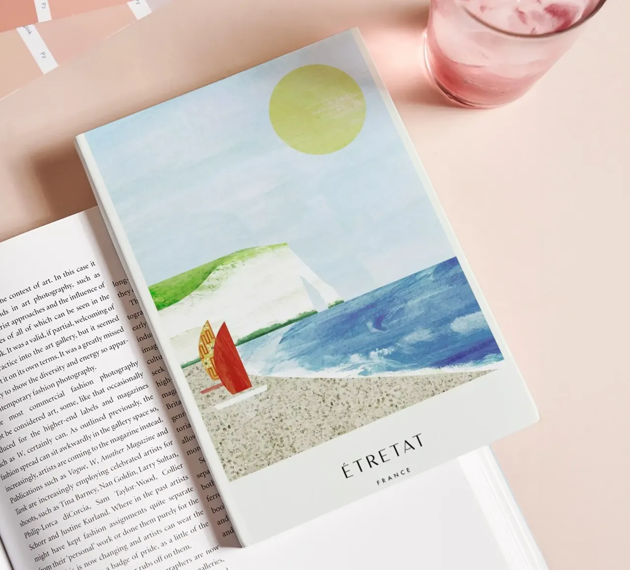 Etretat, Normandy - Series II notebook by Henry Rivers