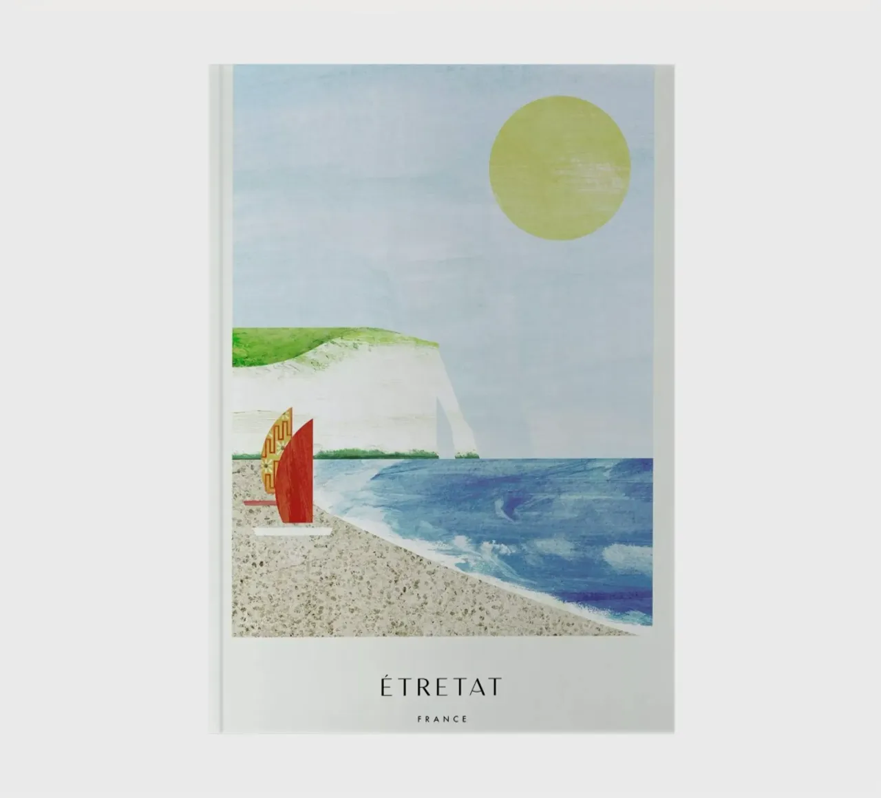 Etretat, Normandy - Series II notebook by Henry Rivers