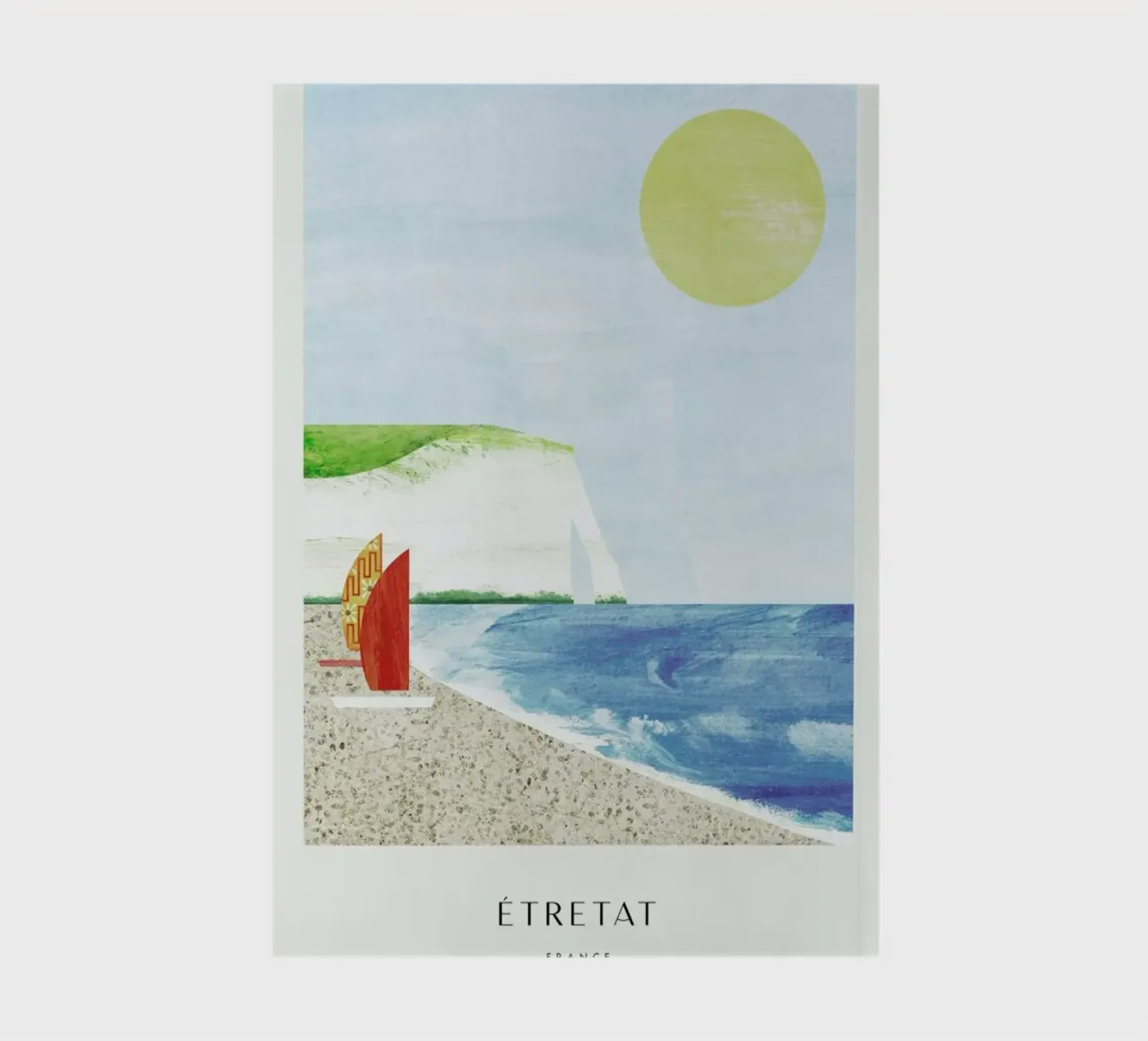 Etretat, Normandy - Series II notebook by Henry Rivers