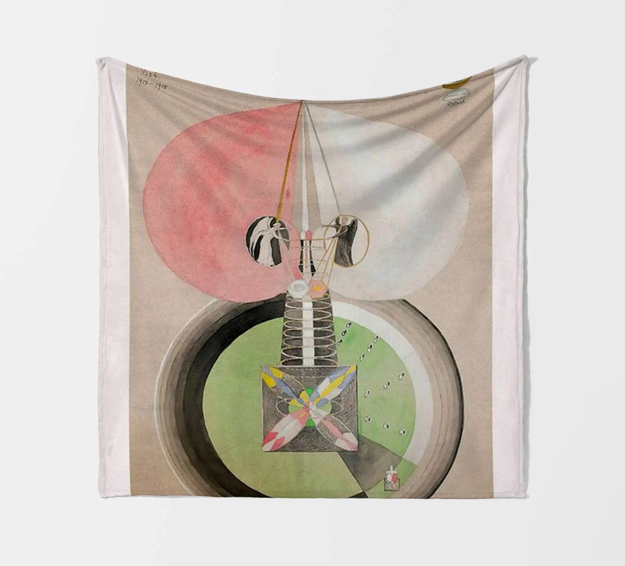 Hilma Af Klint Tree of Knowledge fleece blanket by Spencershop