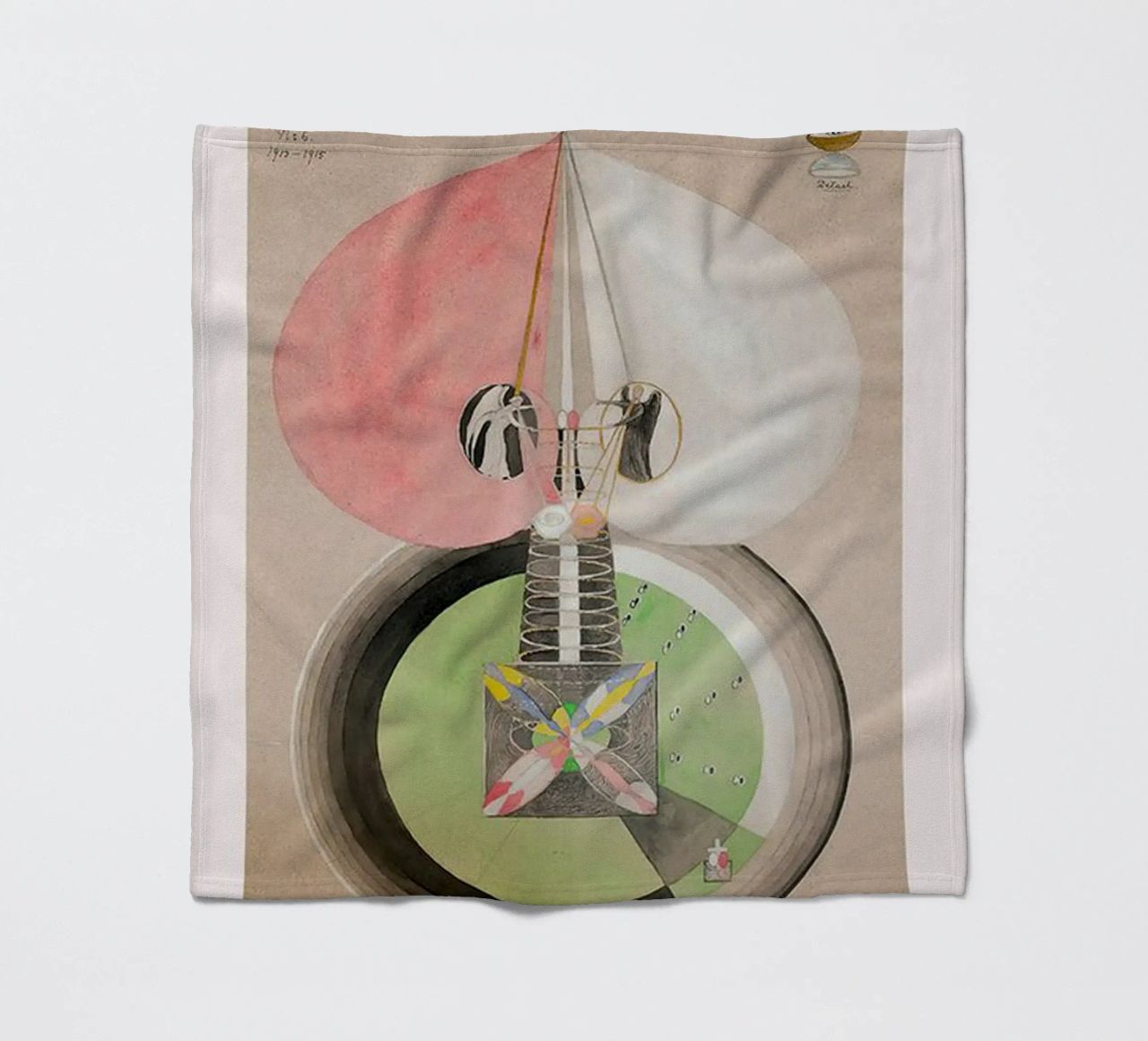 Hilma Af Klint Tree of Knowledge fleece blanket by Spencershop