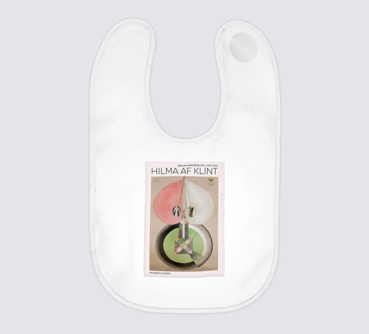 Hilma Af Klint Tree of Knowledge baby bib by Spencershop