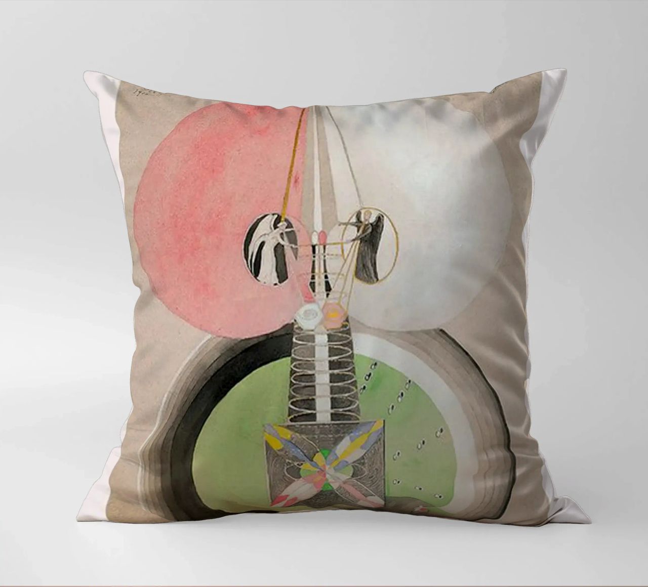 Hilma Af Klint Tree of Knowledge decorative cushion by Spencershop
