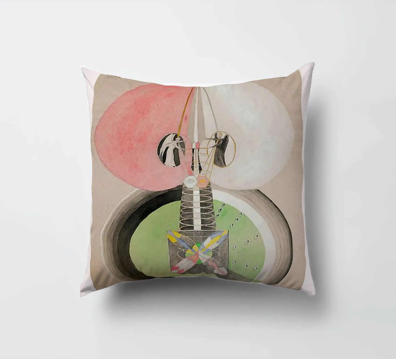 Hilma Af Klint Tree of Knowledge decorative cushion by Spencershop